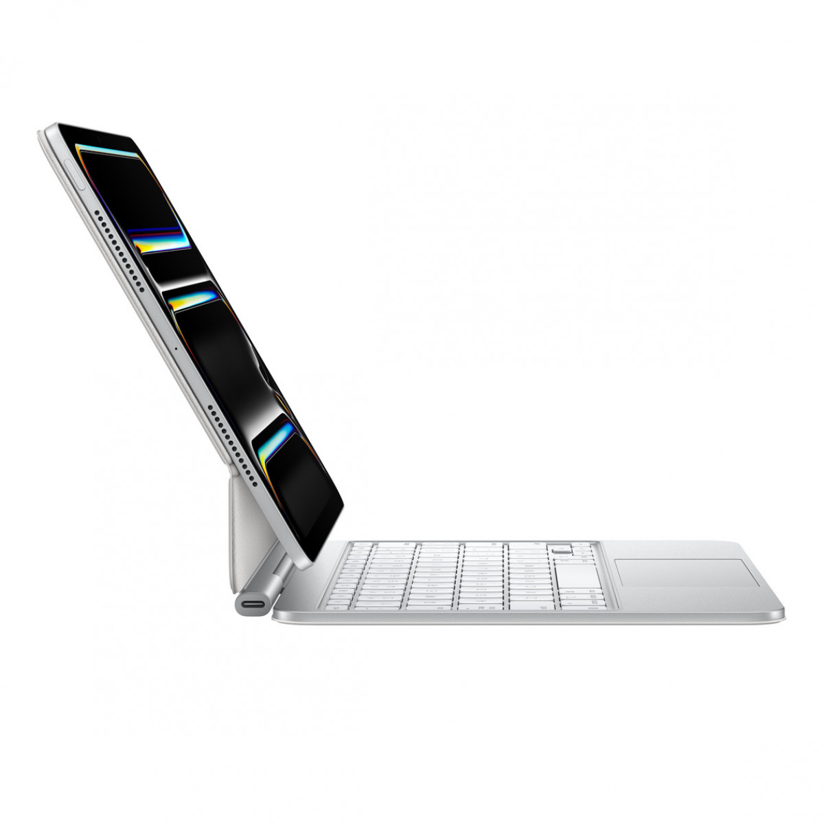 Клавиатура Magic Keyboard для iPad Pro 11 дюймов (M4) — русская — белая