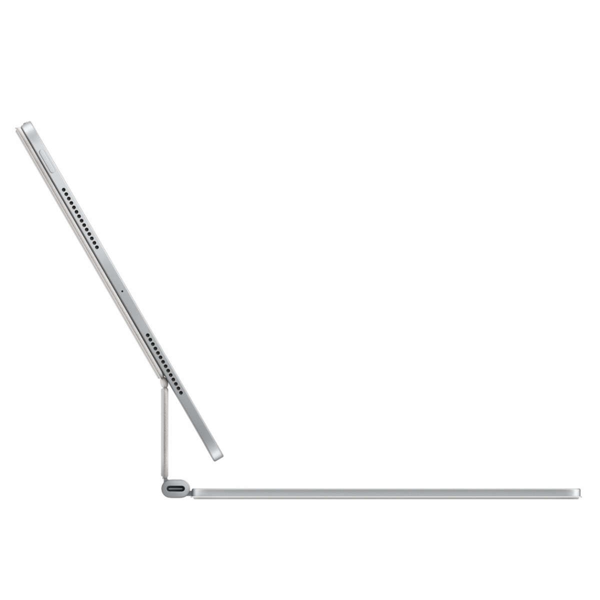 Клавиатура Magic Keyboard для iPad Pro 11 дюймов (M4) — русская — белая