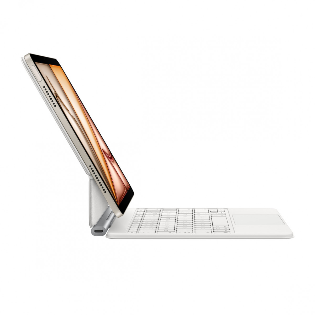 Клавиатура Magic Keyboard для iPad Air 11 дюймов (M4) — русская — белая