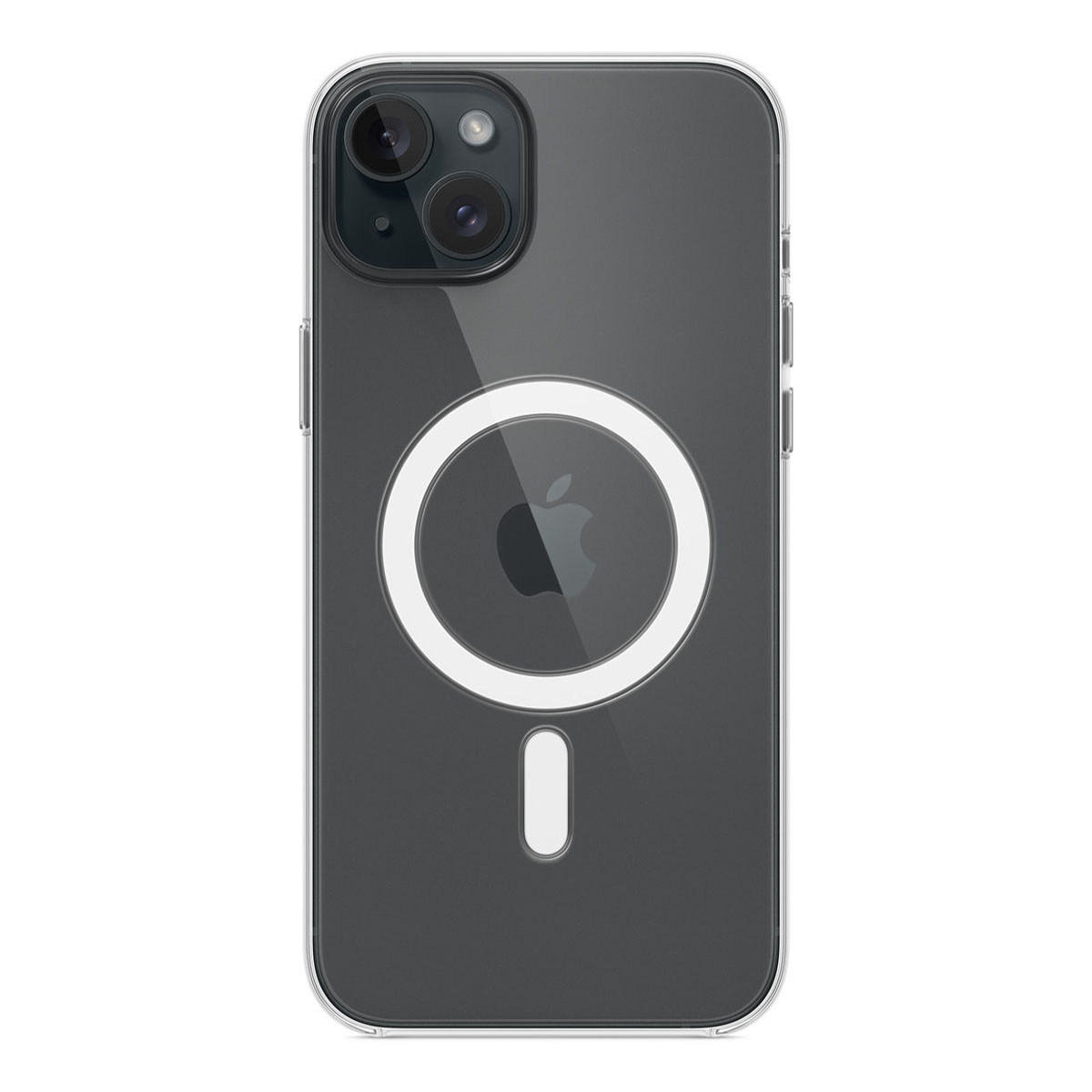 Чехол APPLE Clear Case с поддержкой MagSafe для iPhone 15 Прозрачный