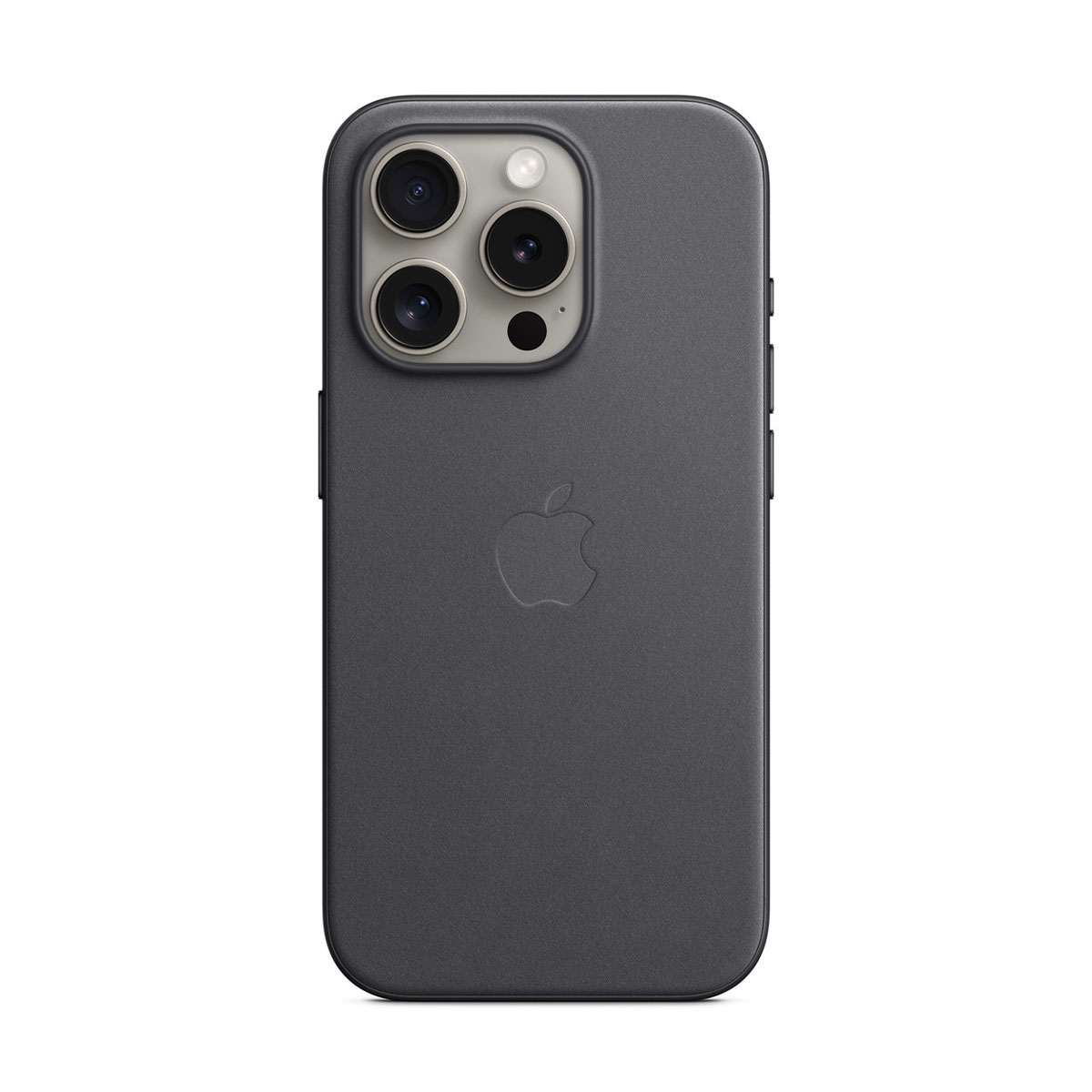 Чехол APPLE FineWoven Case с поддержкой MagSafe для iPhone 15 Pro Черный