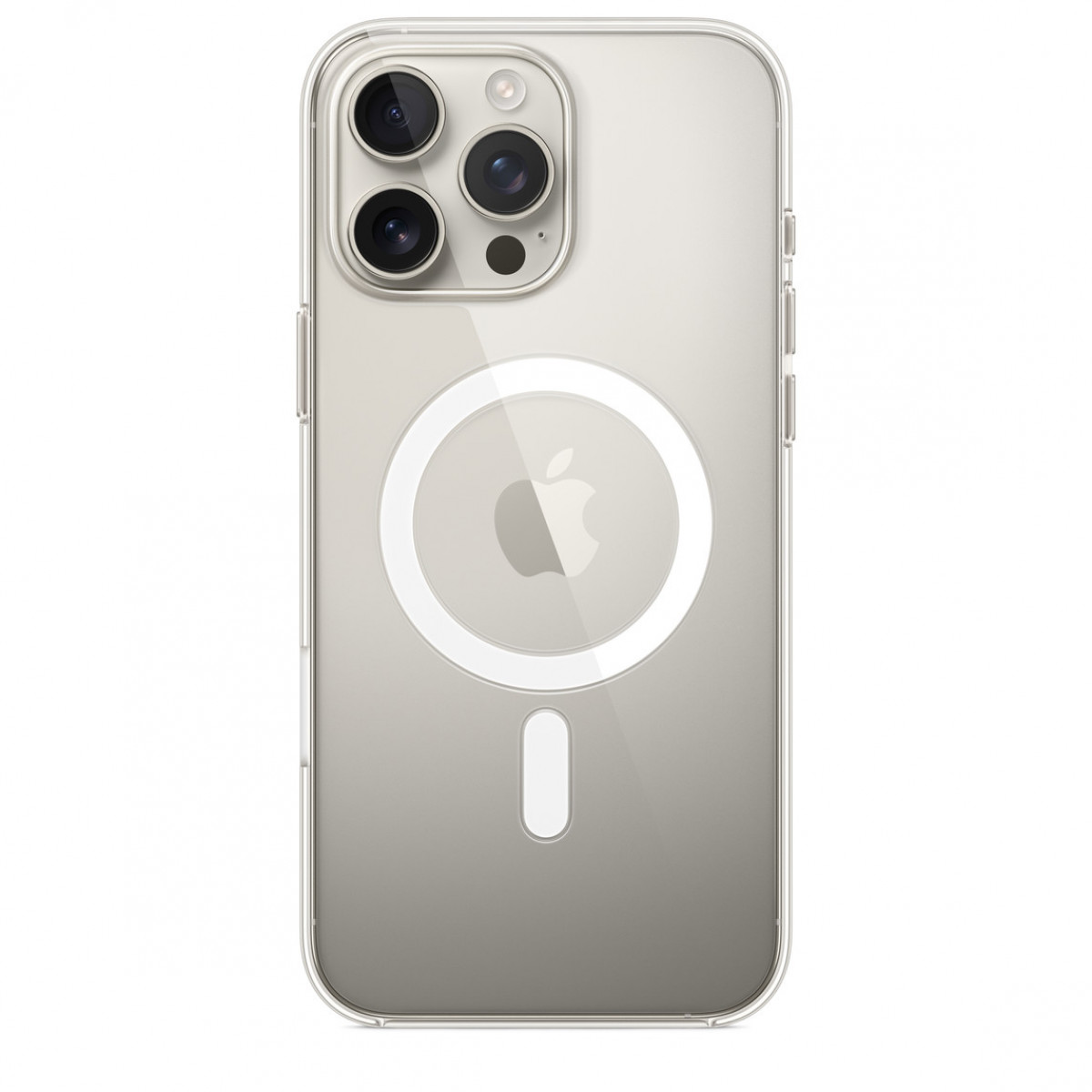 Чехол APPLE Clear Case с поддержкой MagSafe для iPhone 16 Pro Max Прозрачный