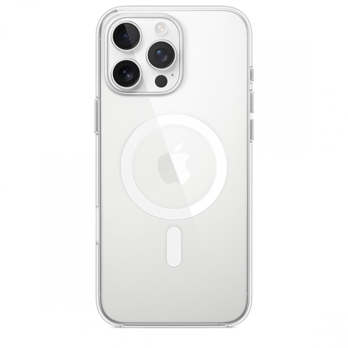 Чехол APPLE Clear Case с поддержкой MagSafe для iPhone 16 Pro Max Прозрачный