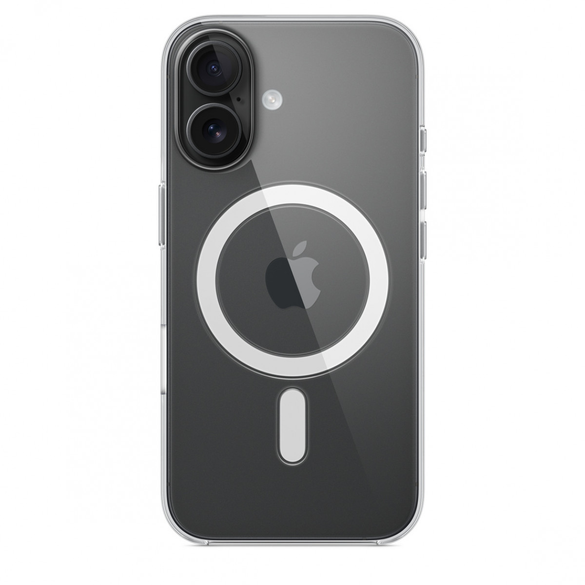 Чехол APPLE Clear Case с поддержкой MagSafe для iPhone 16 Прозрачный