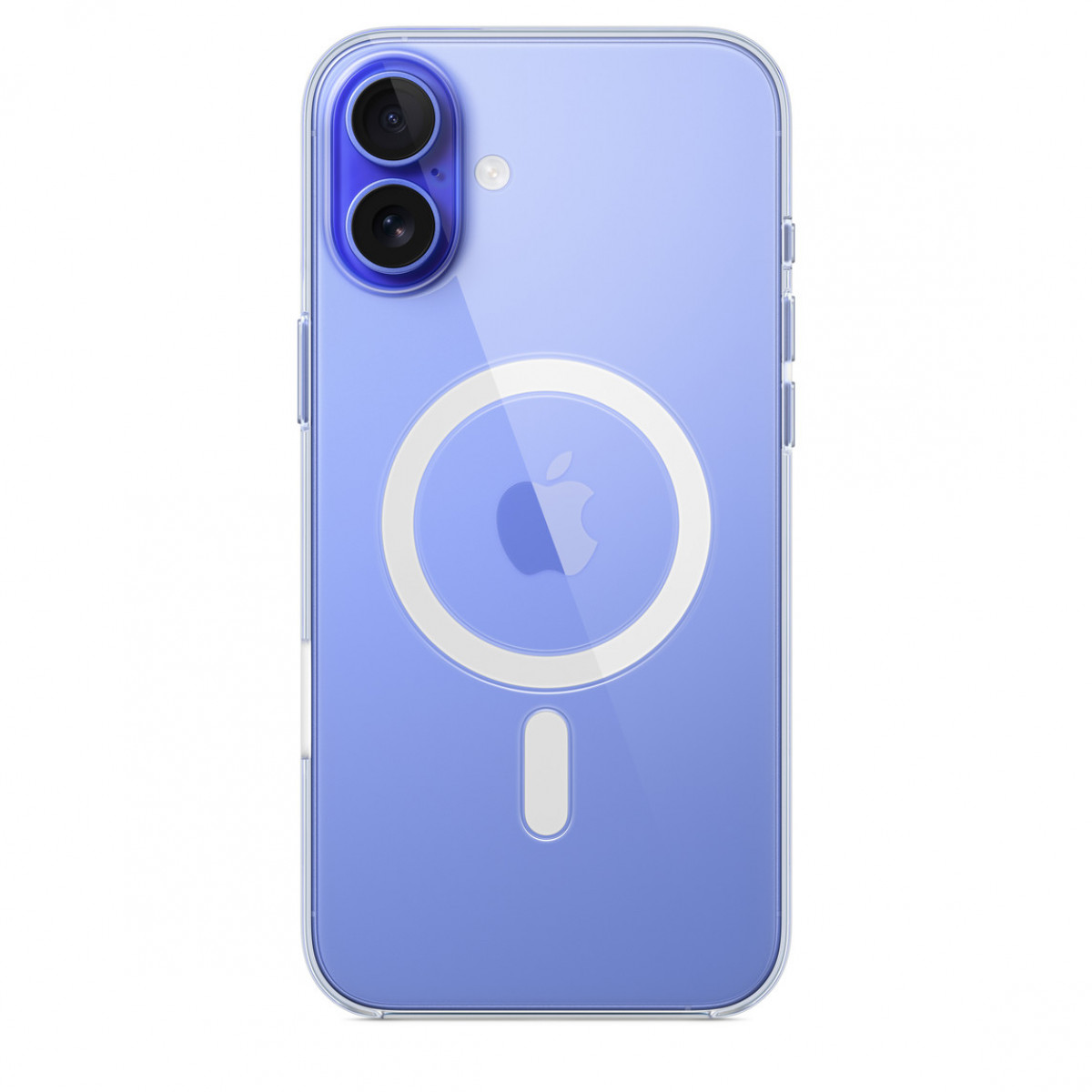 Чехол APPLE Clear Case с поддержкой MagSafe для iPhone 16 Plus Прозрачный