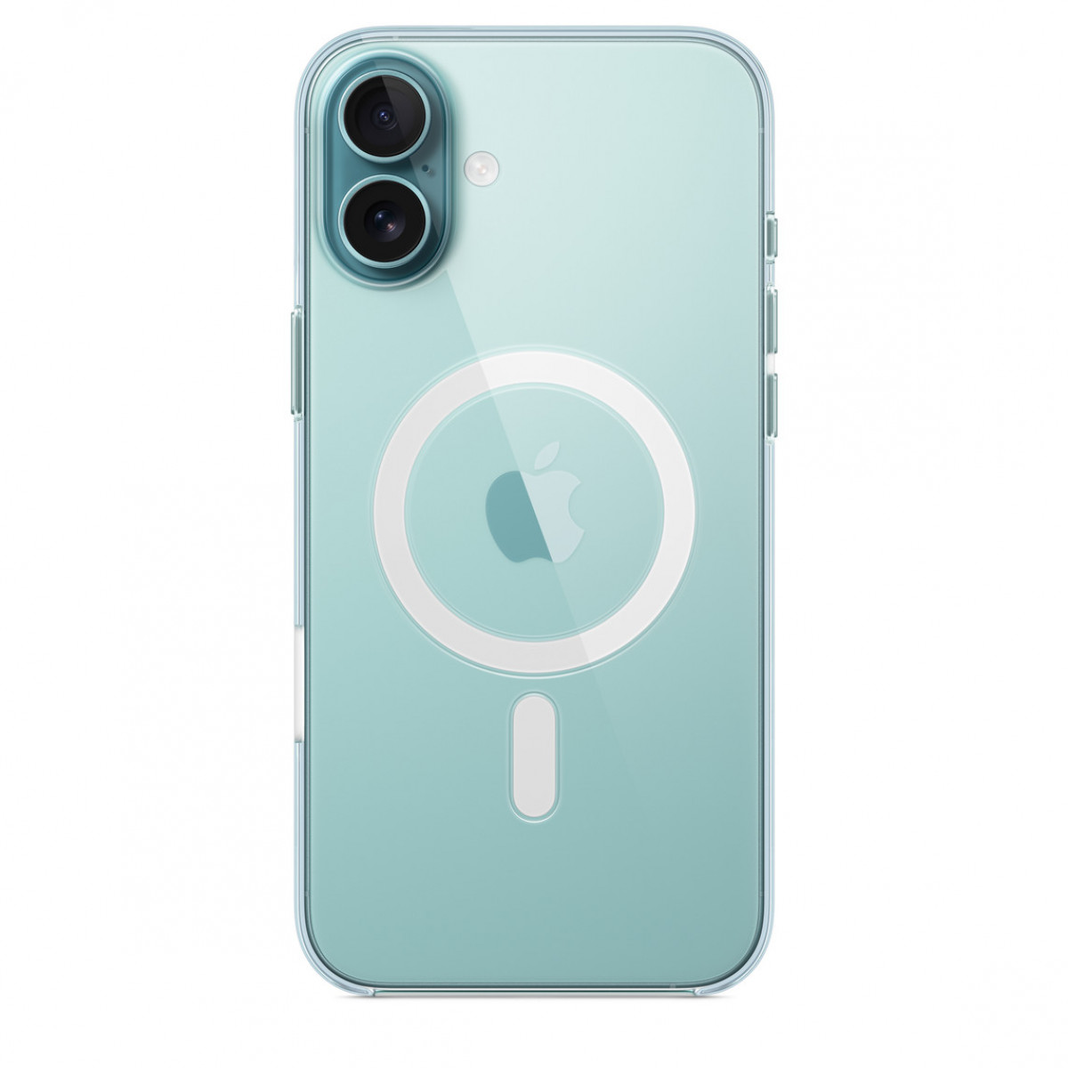 Чехол APPLE Clear Case с поддержкой MagSafe для iPhone 16 Plus Прозрачный