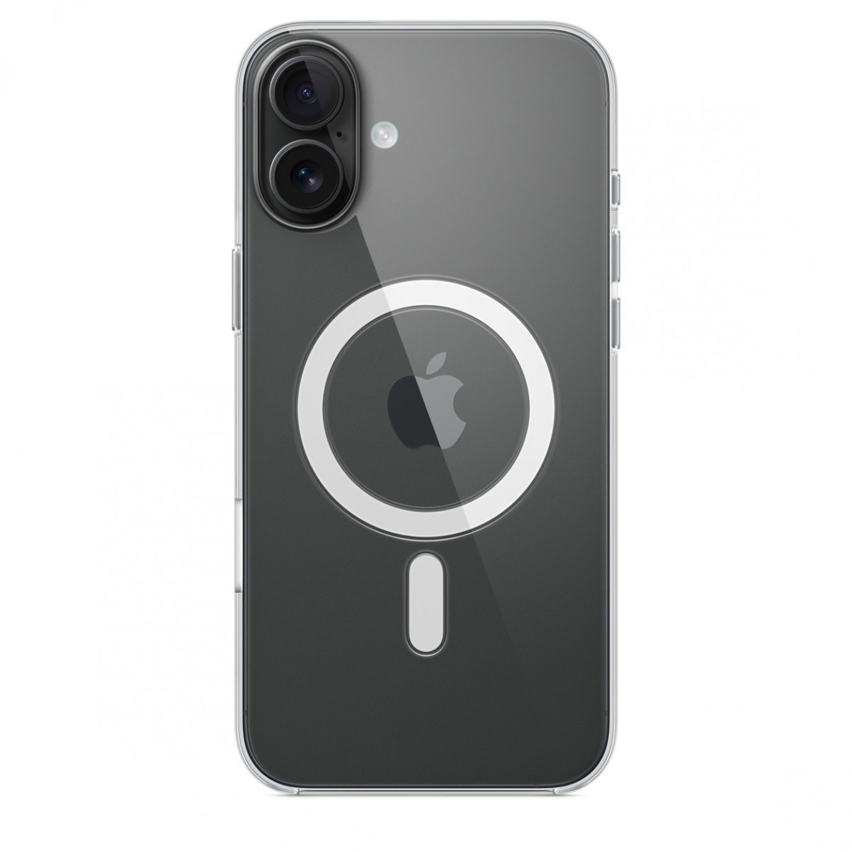 Чехол APPLE Clear Case с поддержкой MagSafe для iPhone 16 Plus Прозрачный