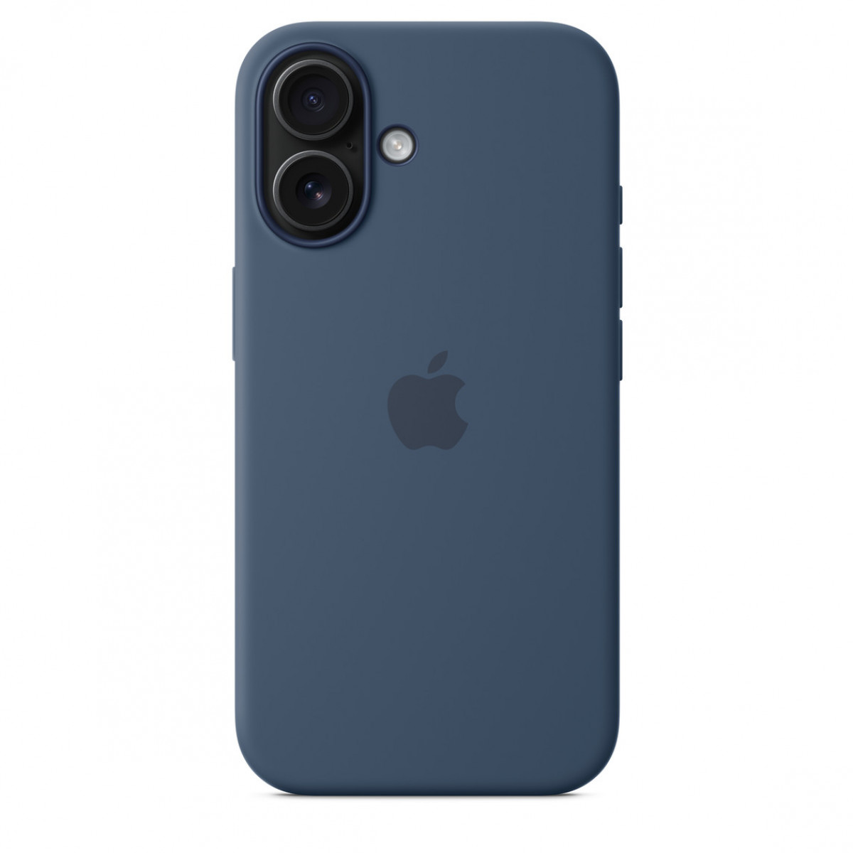 Чехол APPLE Silicone Case с поддержкой MagSafe для iPhone 16 Джинсовый