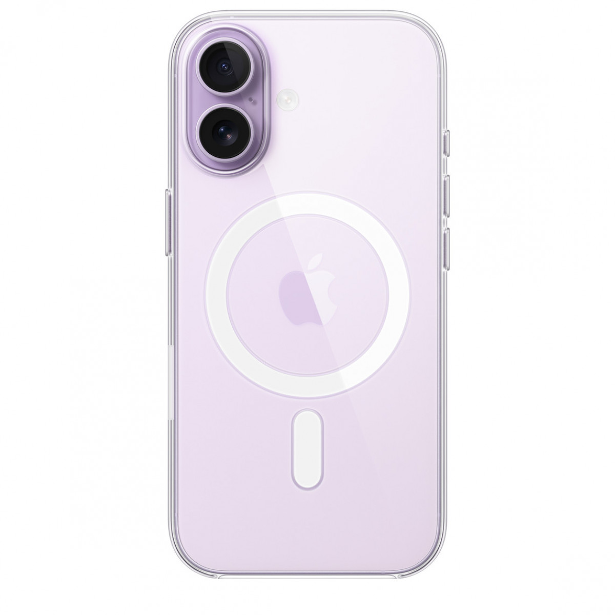 Чехол APPLE Clear Case с поддержкой MagSafe для iPhone 17 Прозрачный