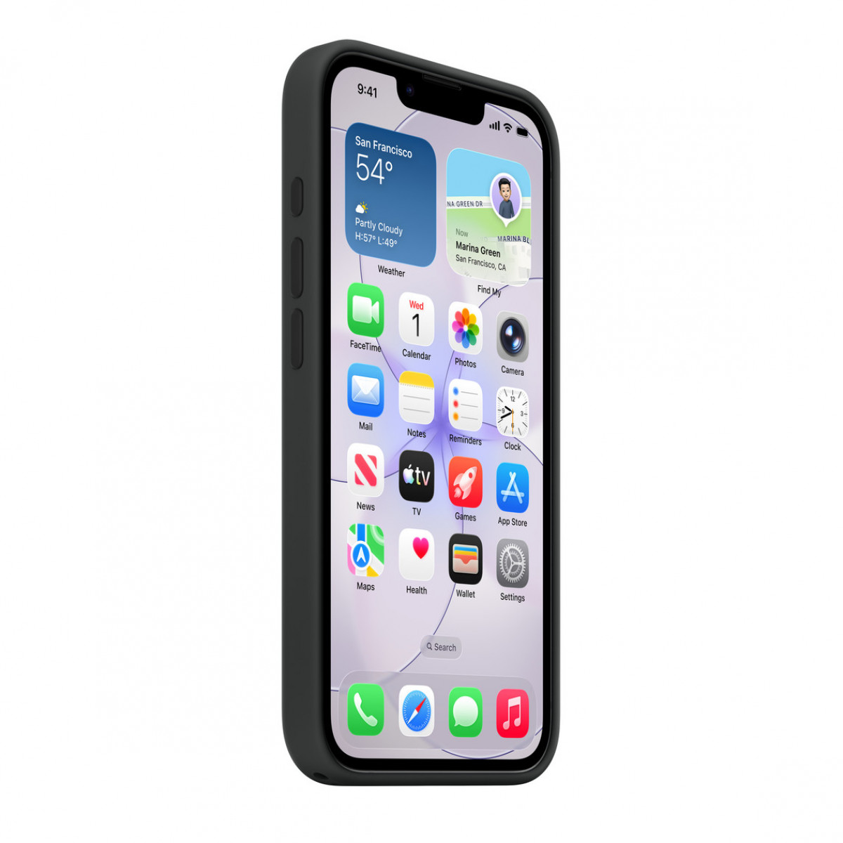 Чехол APPLE Silicone Case с поддержкой MagSafe для iPhone 17е Якорно-синий