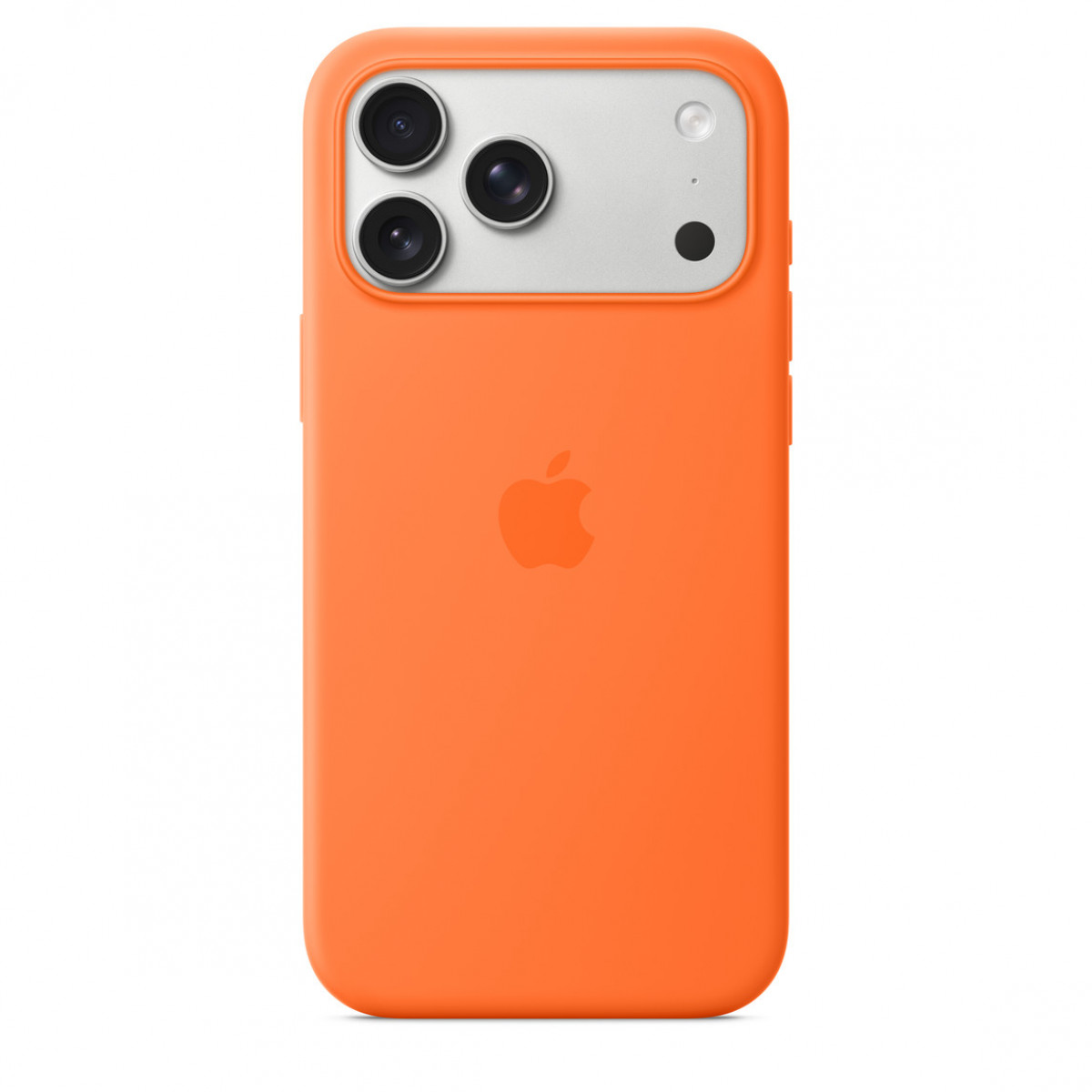 Чехол APPLE Silicone Case с поддержкой MagSafe для iPhone 17 Pro Max Оранжевый