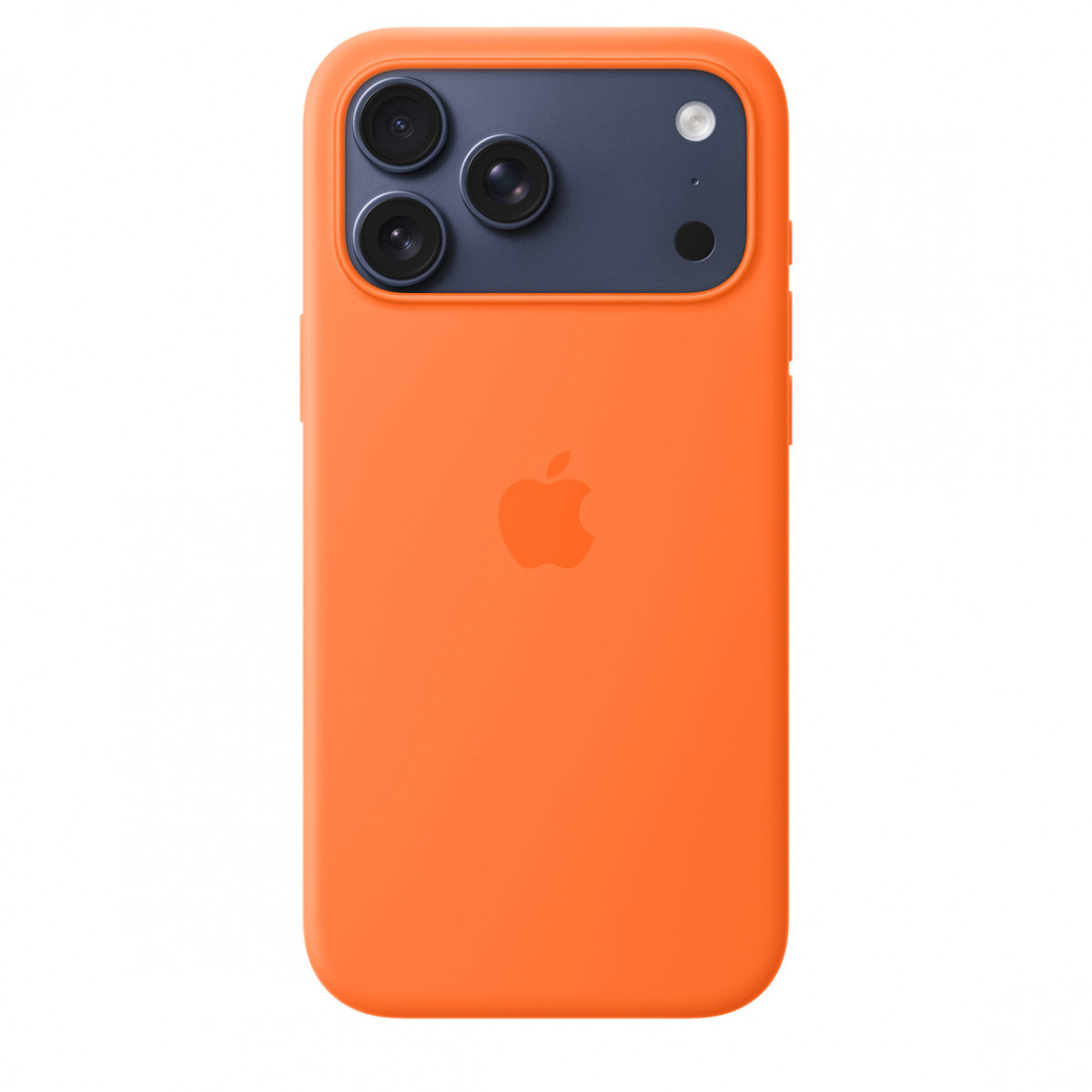 Чехол APPLE Silicone Case с поддержкой MagSafe для iPhone 17 Pro Max Оранжевый