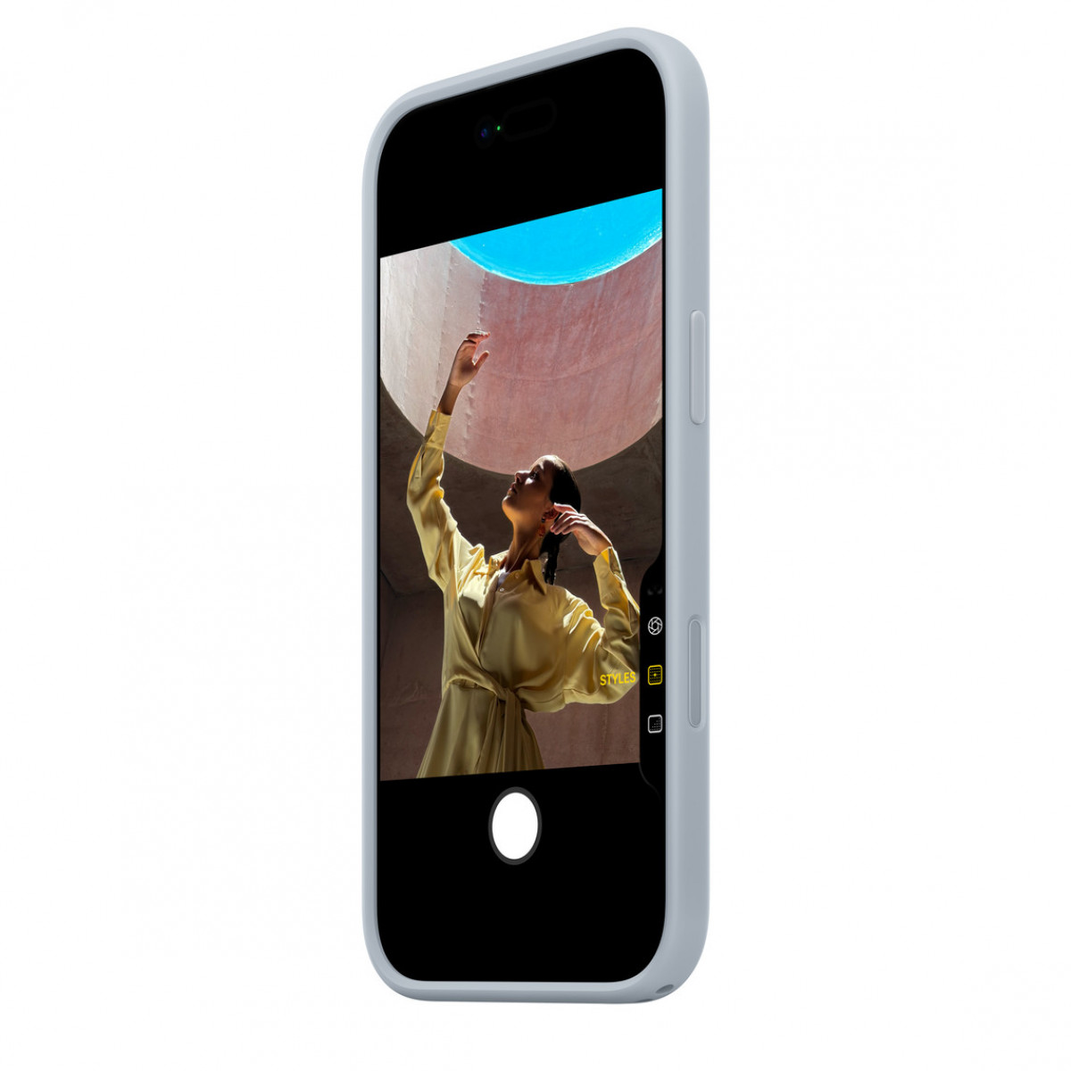 Бампер для iPhone Air Cветло-голубой