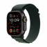 Apple Watch Ultra 2 - поколения, черный циферблат с темно-зеленым Alpine Loop M 