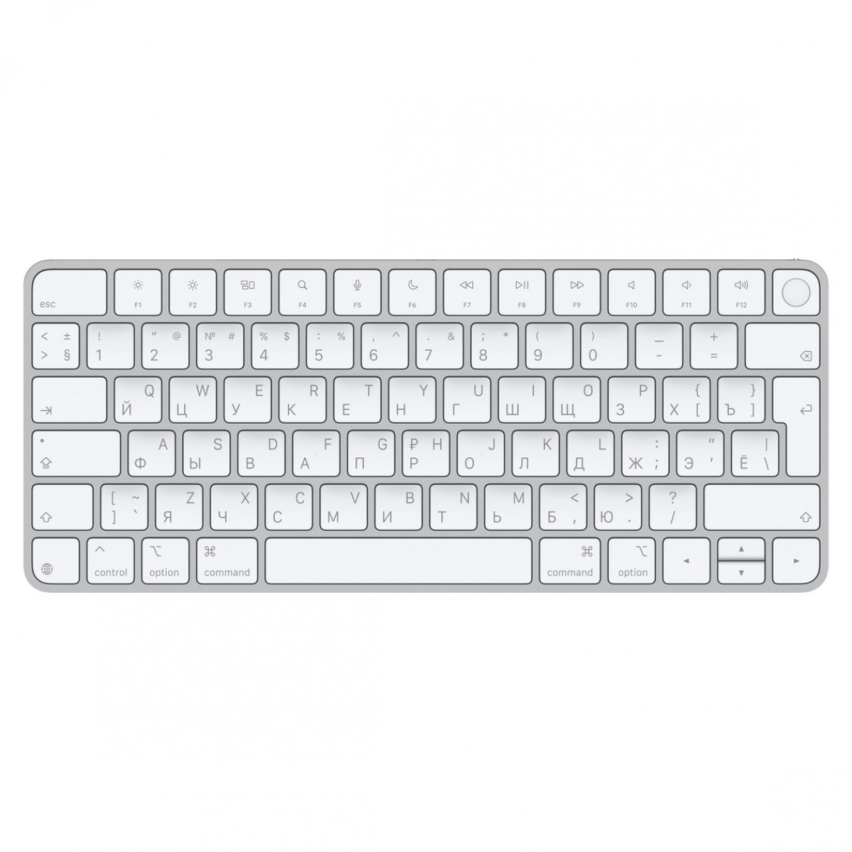 APPLE Magic Keyboard, с Touch ID русская раскладка (USB‑C)
