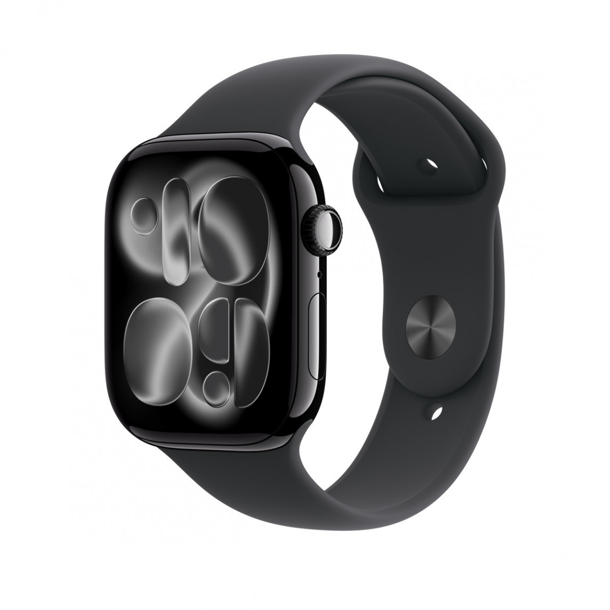 Спортивный ремешок Apple Watch 46 мм, S/M, Черный