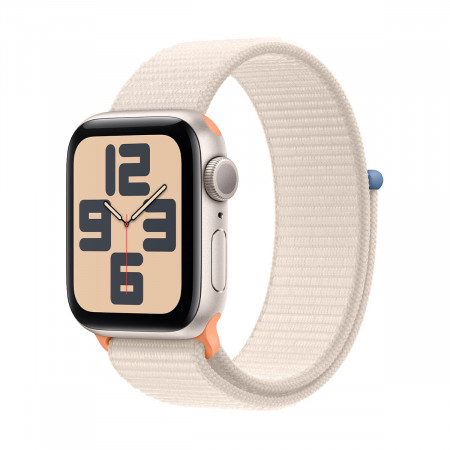 Apple Watch SЕ 2-пок. GPS, 40мм, Сияющая звезда, Спортивный браслет цвета «сияющая звезда» 
