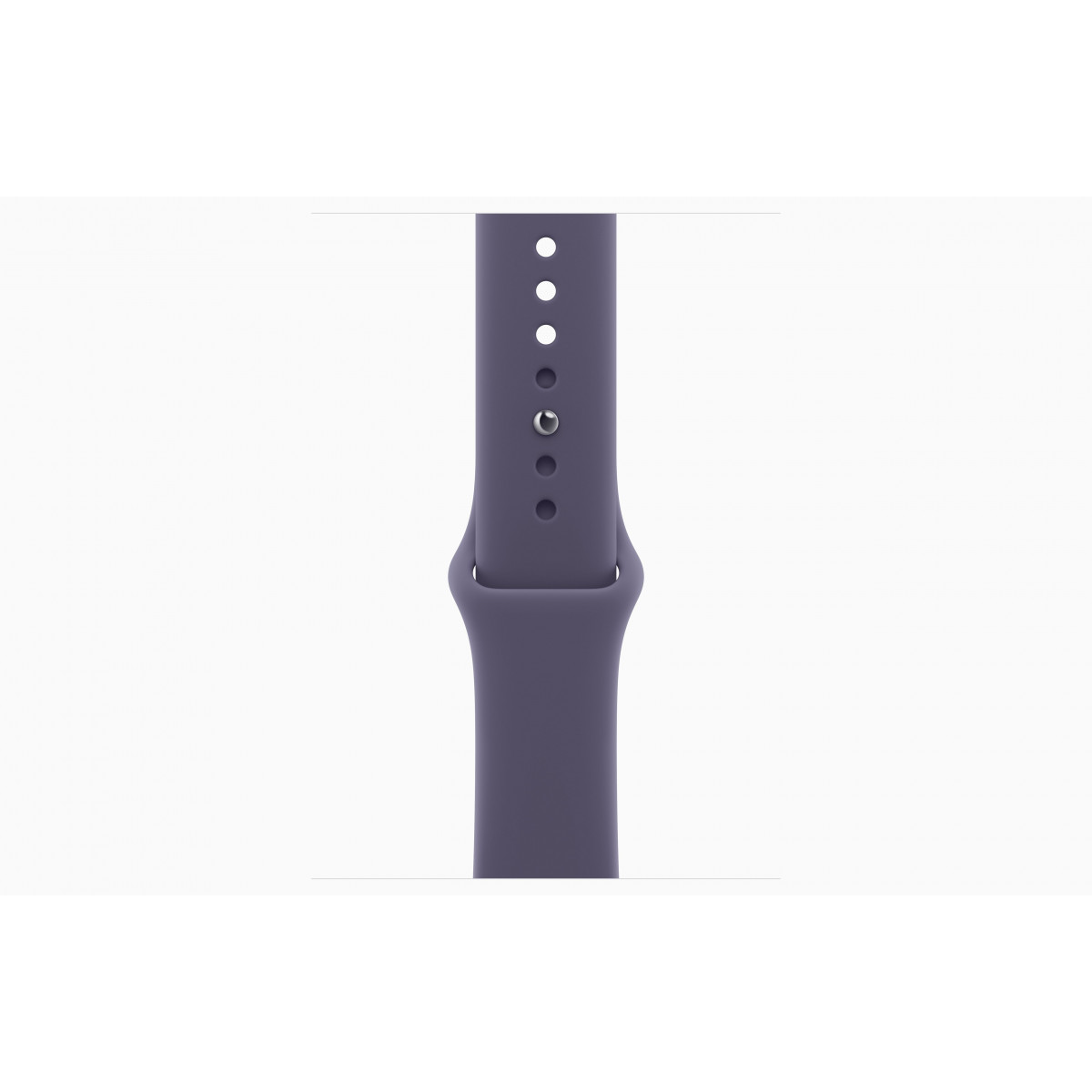 Apple Watch Series 11 GPS, 46 мм, серебристый, спортивный ремешок цвета "фиолетовый туман" S/M
