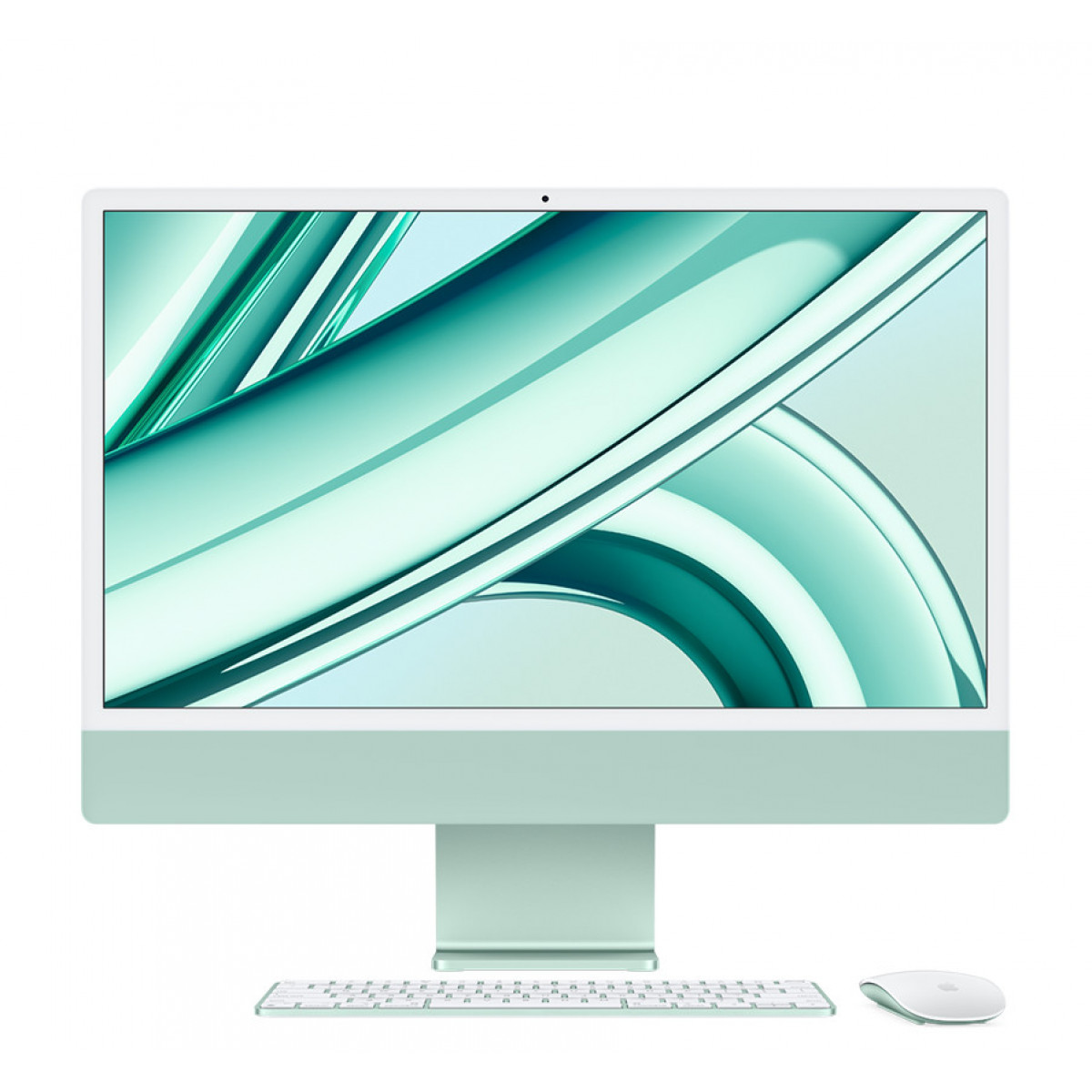 Apple iMac 24" Retina 4,5K, M3 (8C CPU, 10C GPU), 8 ГБ, 256 ГБ SSD, Зеленый