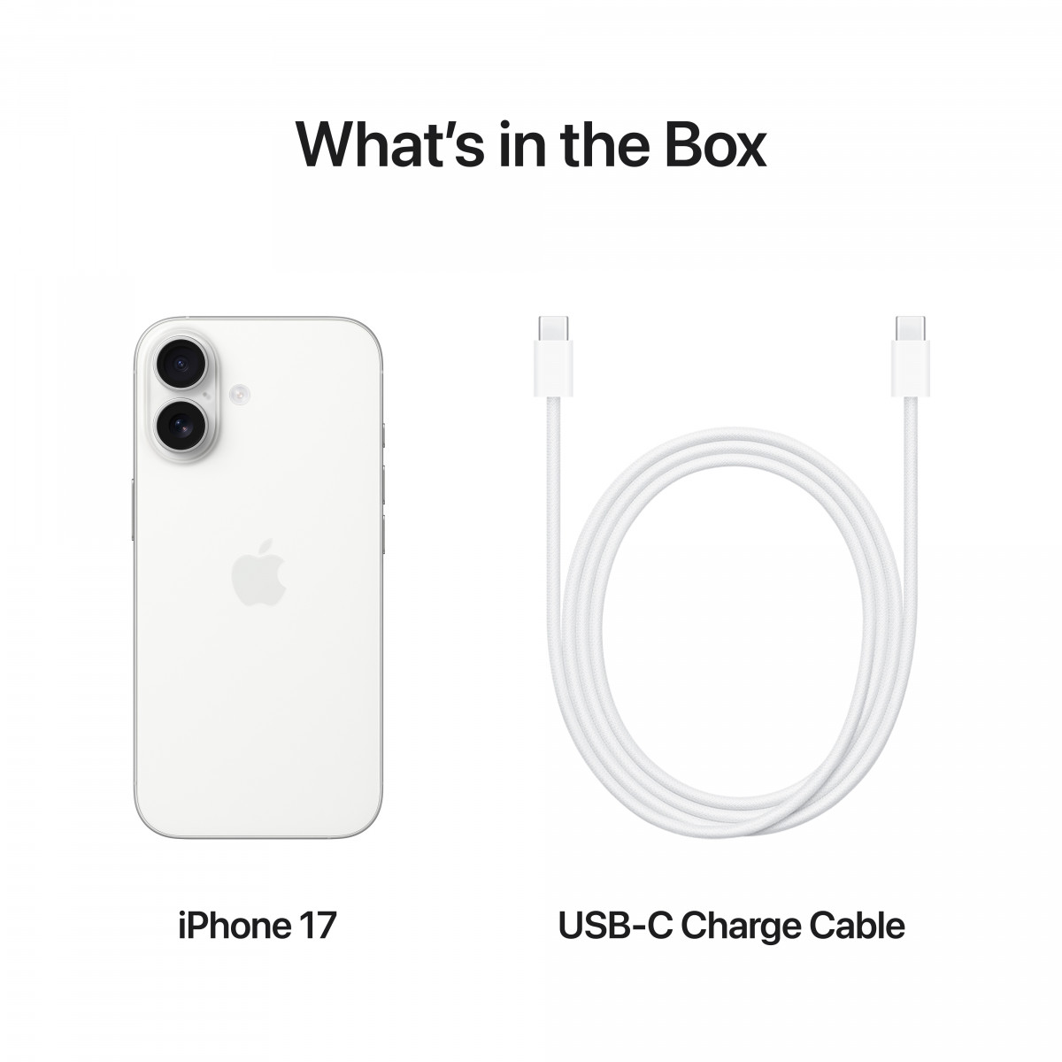 iPhone 17, 256 ГБ, Белый