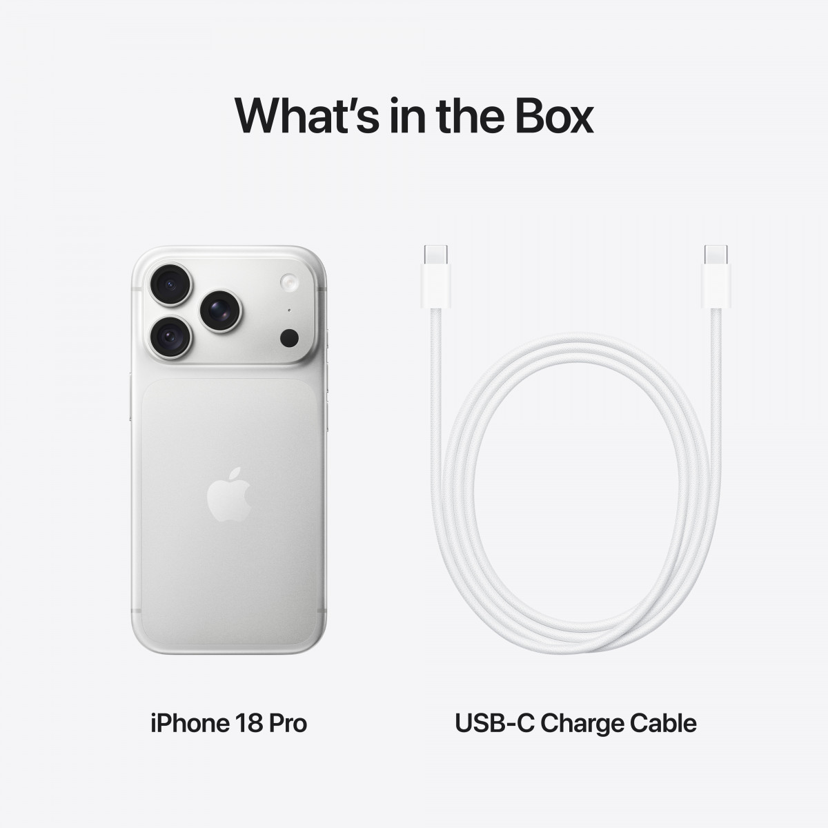 iPhone 18 Pro, 256 ГБ, Серебристый