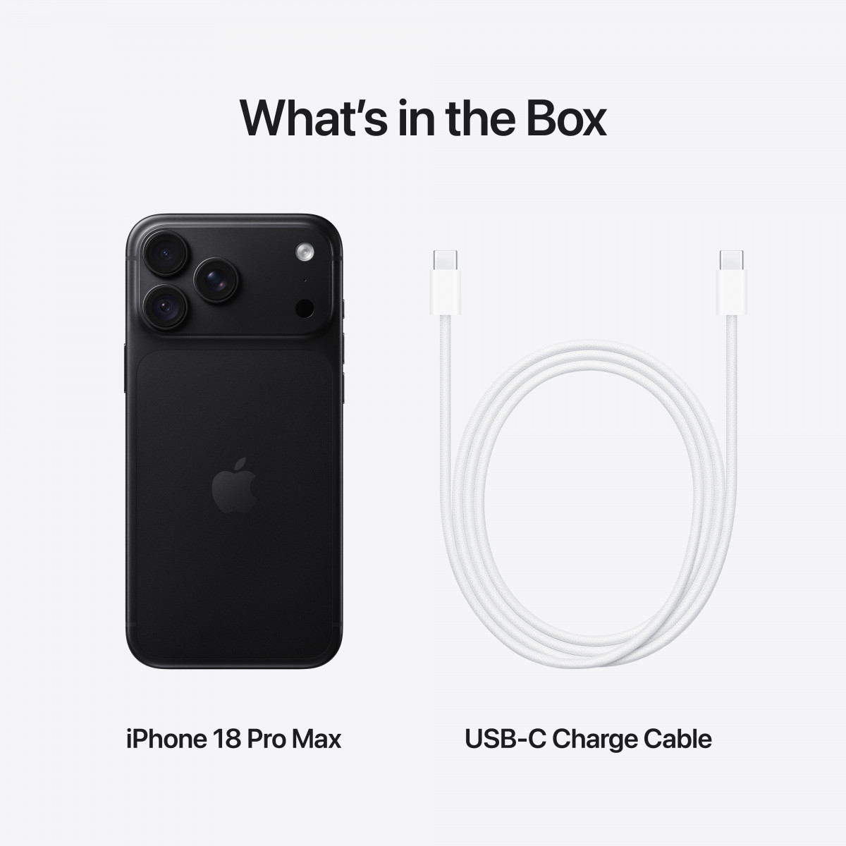 iPhone 18 Pro Max, 512 ГБ, Черный