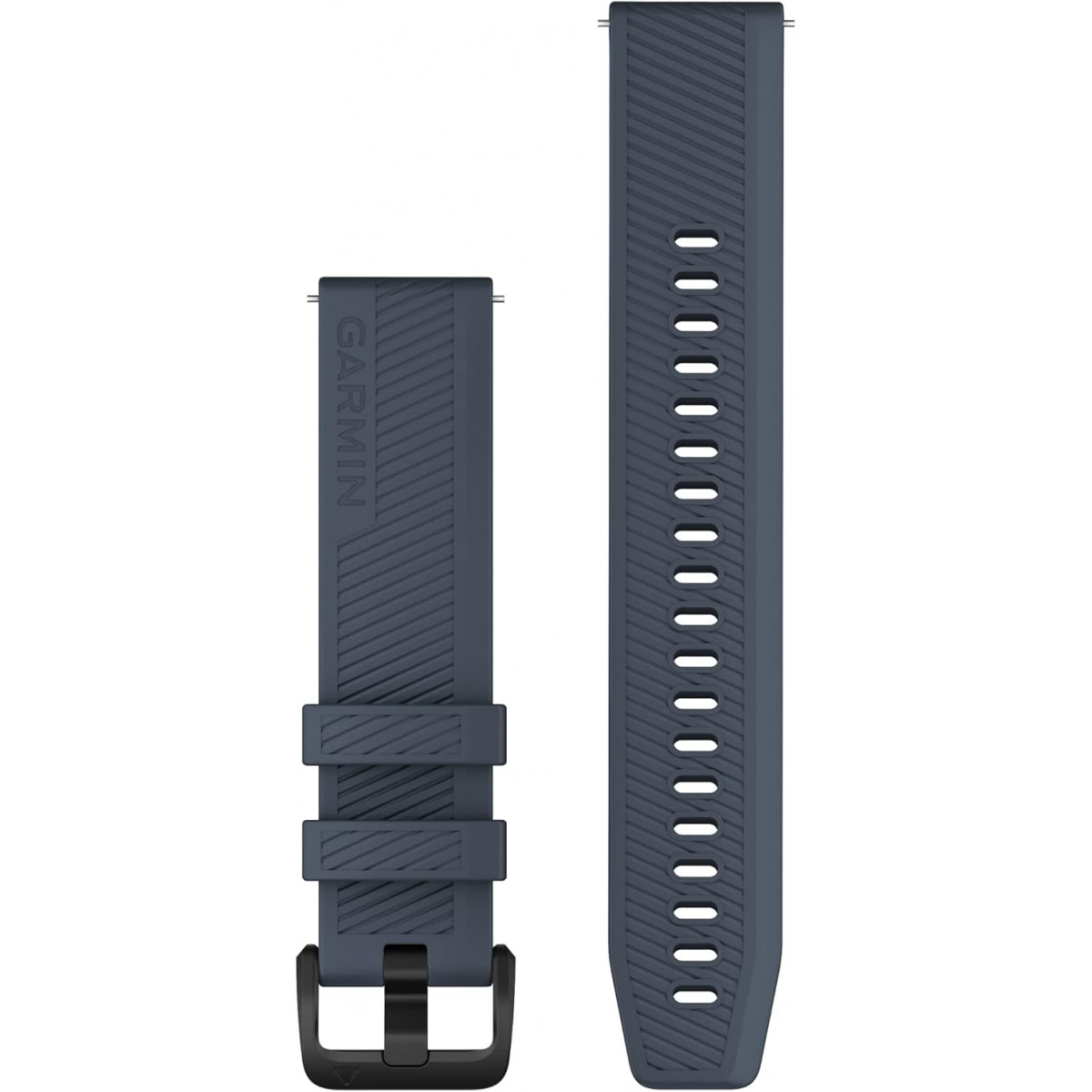 Garmin QUICK RELEASE 20 ММ (силиконовый) темно-синий с черной застежкой