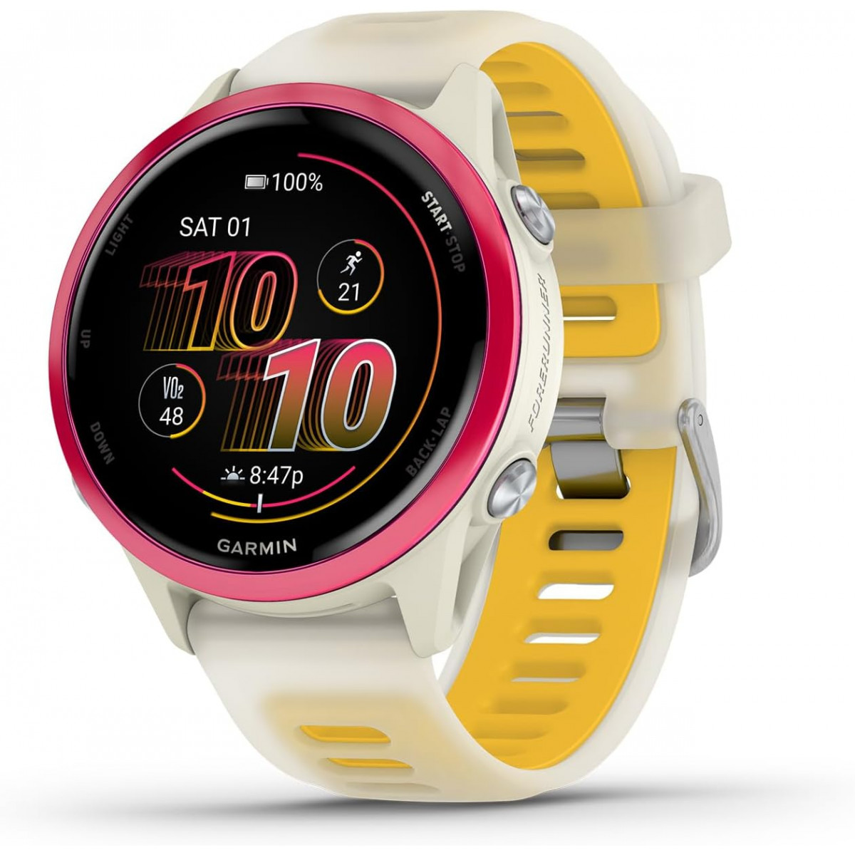 Garmin FORERUNNER 570, 42мм, цвета кости/манго