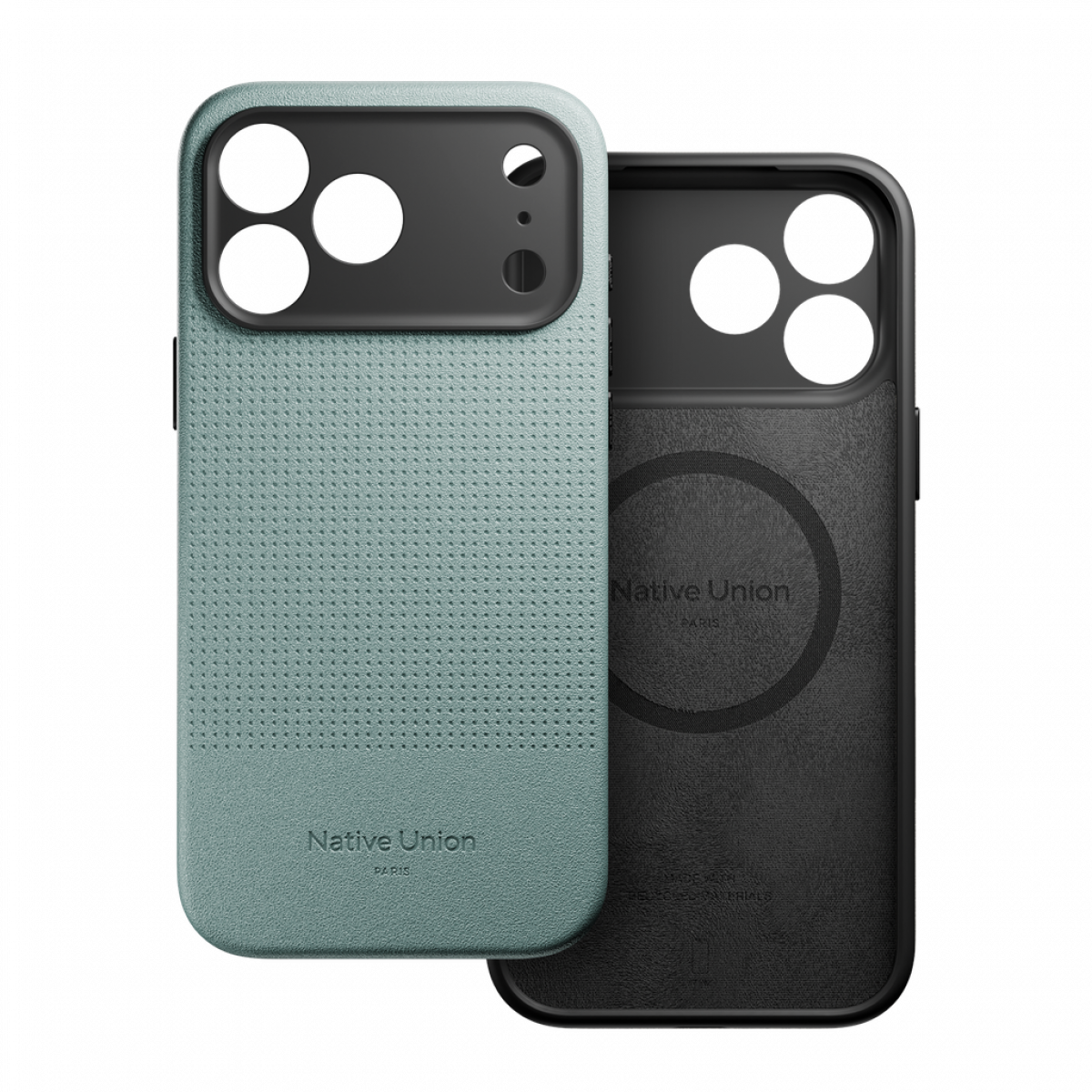 Классический чехол Native Union для iPhone 17 Pro Cланцево-зеленый