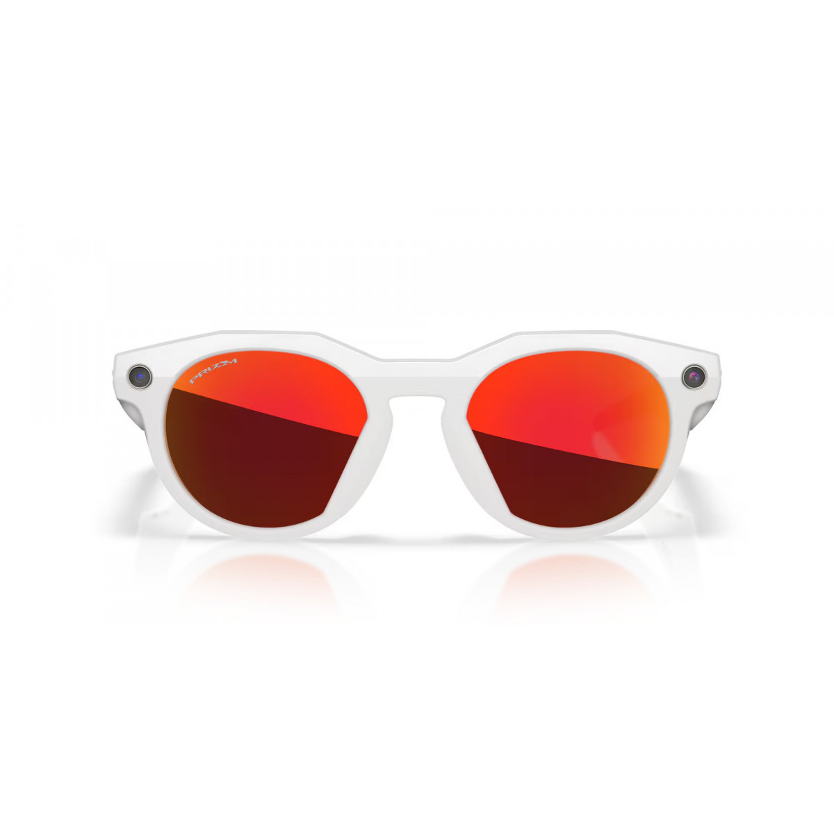Oakley Meta HSTN оранжевые призматические линзы, с серой оправой