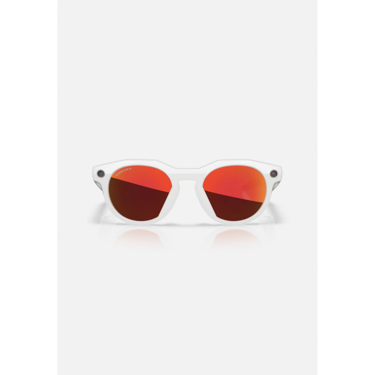 Oakley Meta HSTN оранжевые призматические линзы, с серой оправой