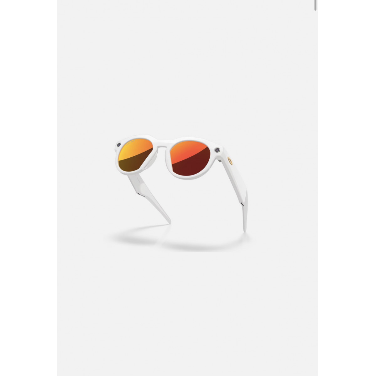 Oakley Meta HSTN оранжевые призматические линзы, с серой оправой