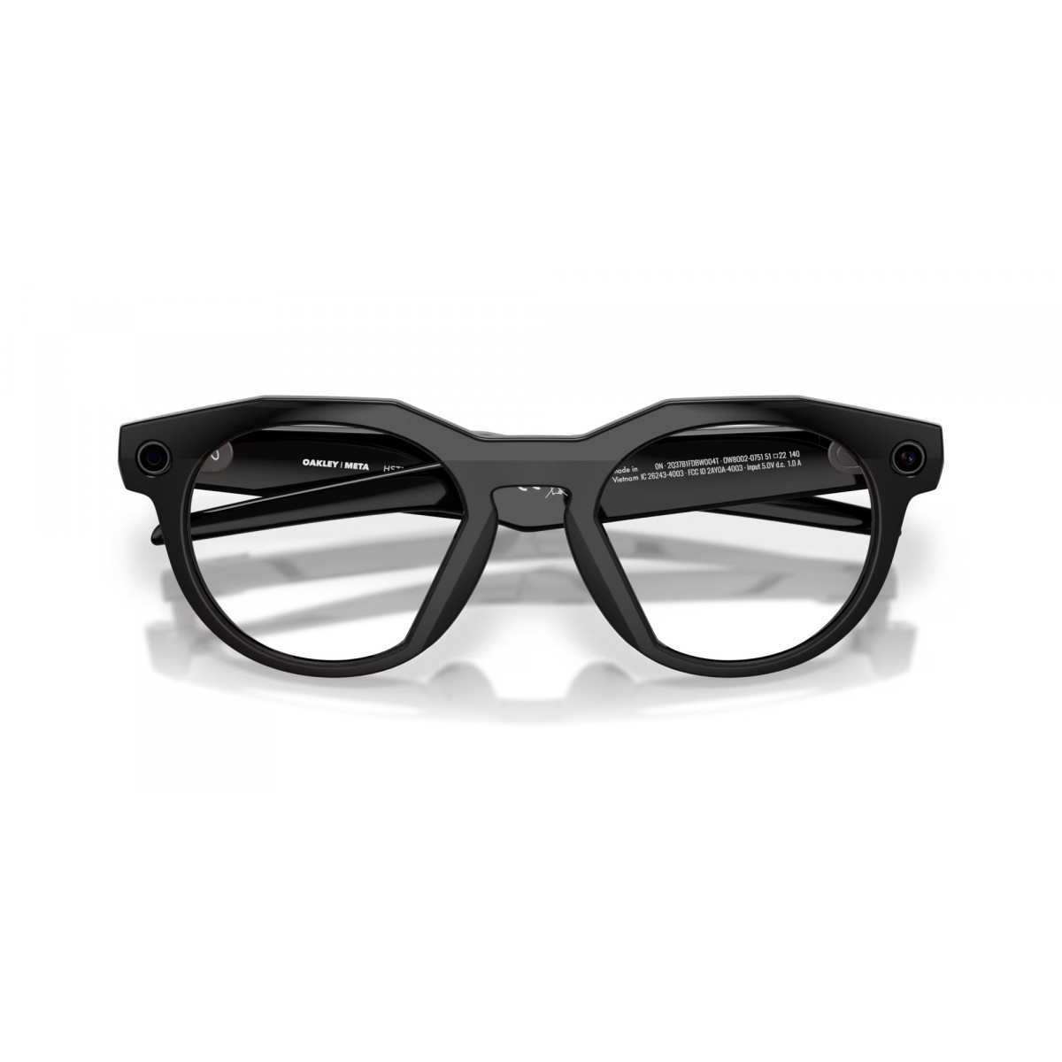 Oakley Meta HSTN прозрачные линзы с черной оправой