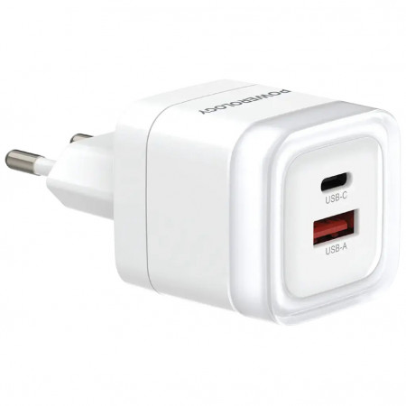 Адаптер Powerology Lunex 35ВТ USB-C + USB-A 