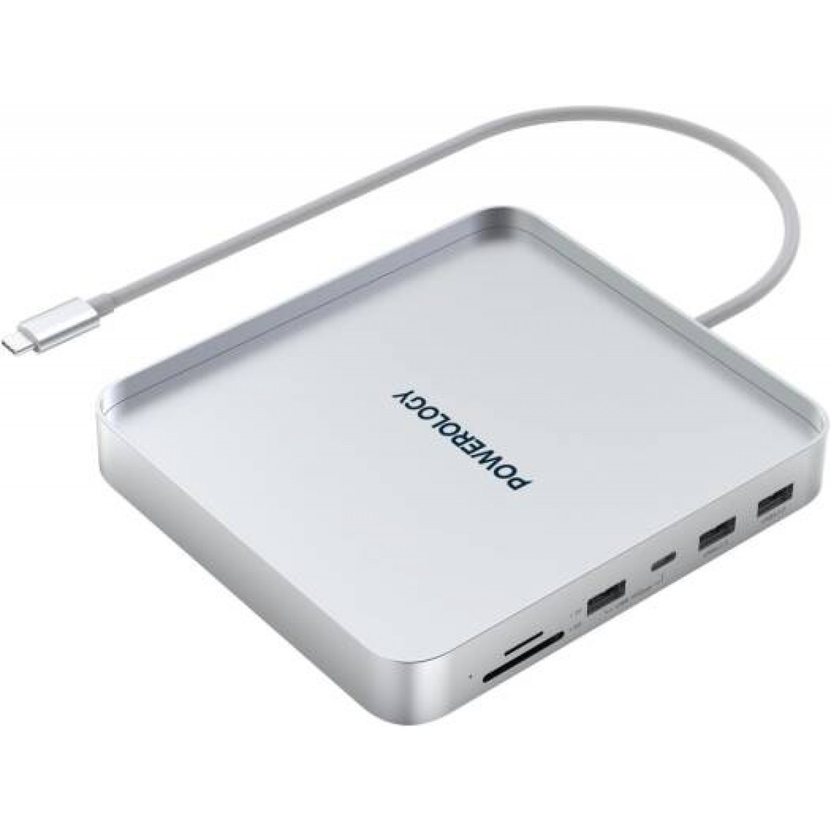 Док-станция Powerology для iMac 24 дюйма с разъемом USB-C и корпусом для SSD-накопителя, 10 Гбит/с