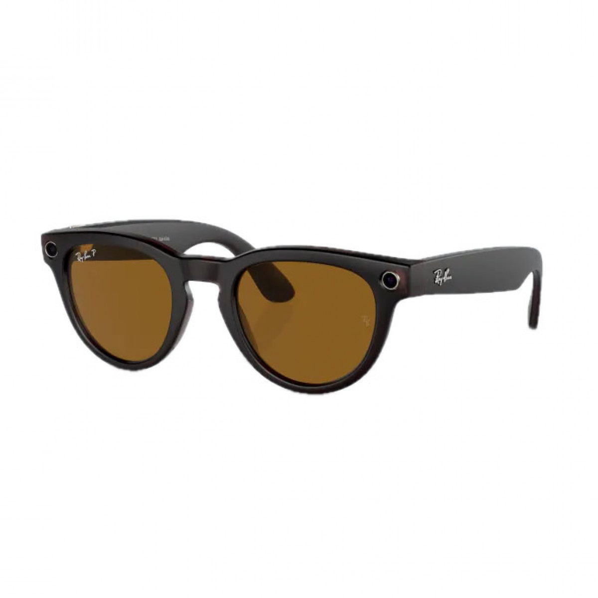 Ray-Ban Meta Headliner Матовый черный с коричневой линзой