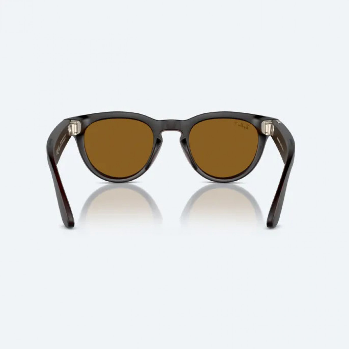 Ray-Ban Meta Headliner Матовый черный с коричневой линзой