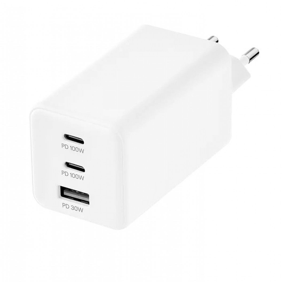 Адаптер питания uBear Bridge 100Вт 2 порта USB-C, USB-A