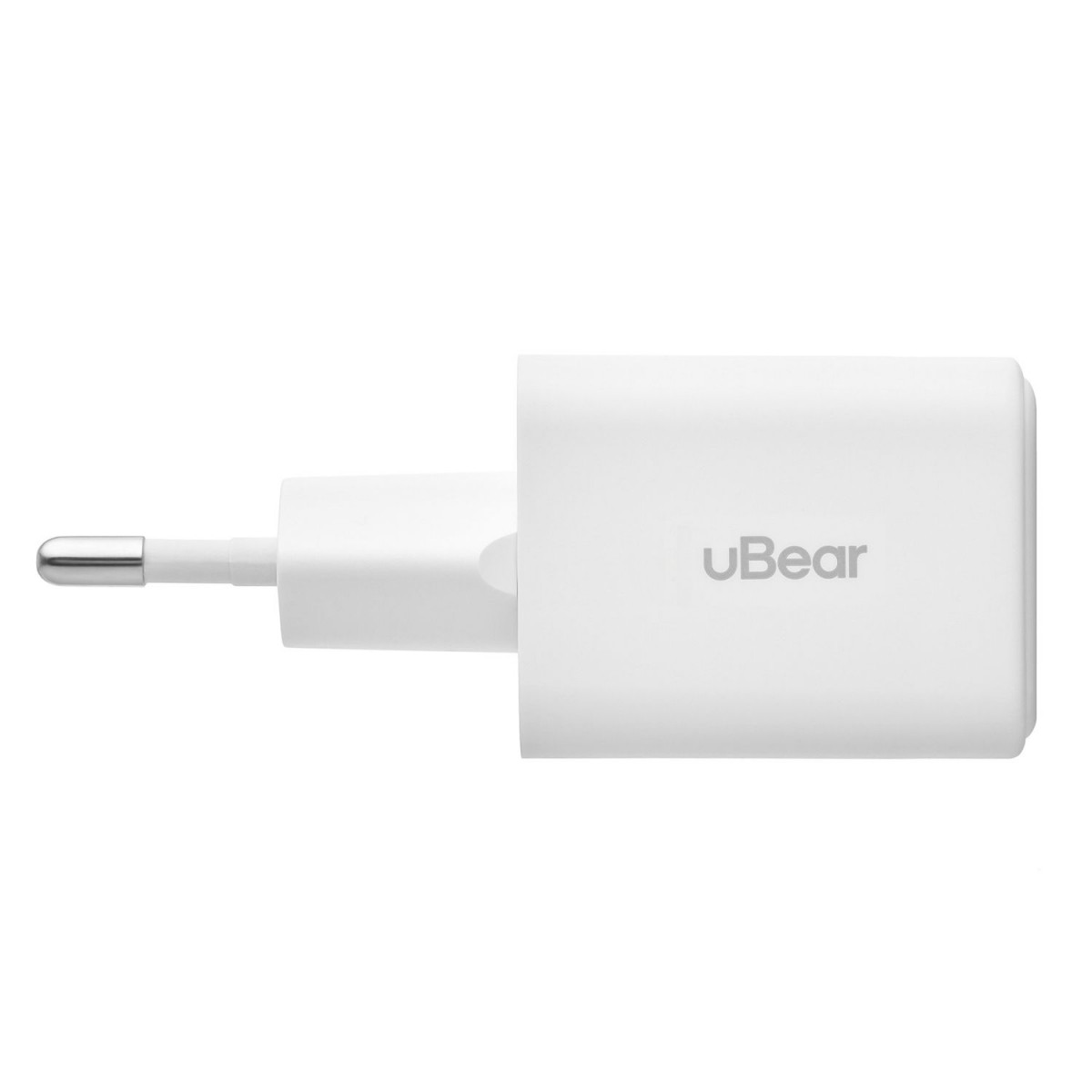 Адаптер питания uBear Bridge USB-C+USB-A 30Вт