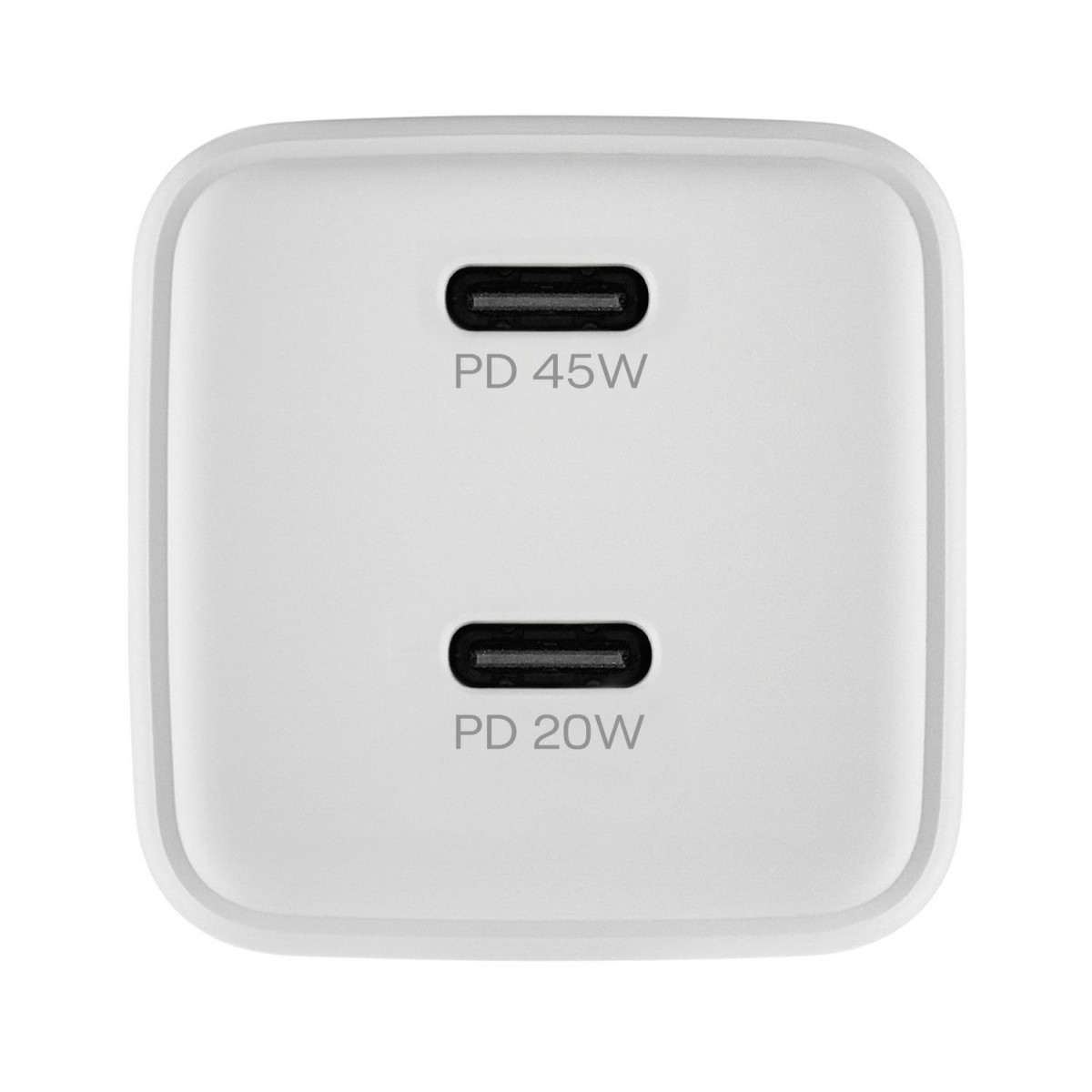 Адаптер питания uBear Bridge USB-C+USB-C 45Вт