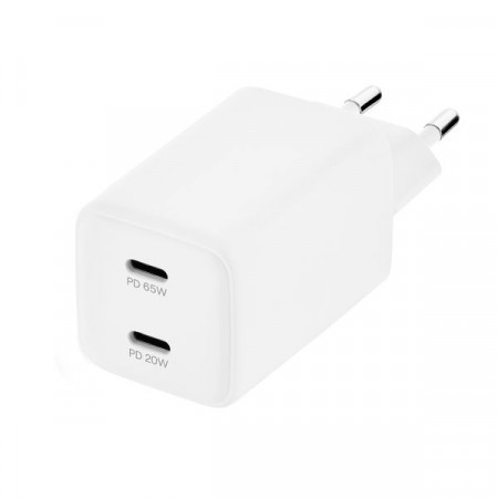 Адаптер питания uBear Bridge USB-C+USB-C 65Вт