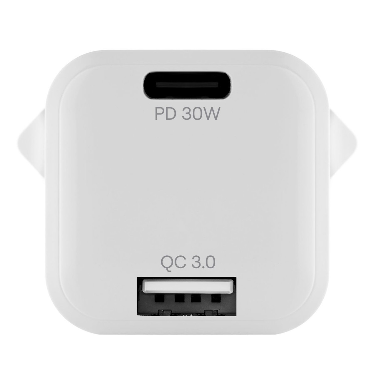 Адаптер питания uBear Pulse Dual USB-C+USB-A 30Вт
