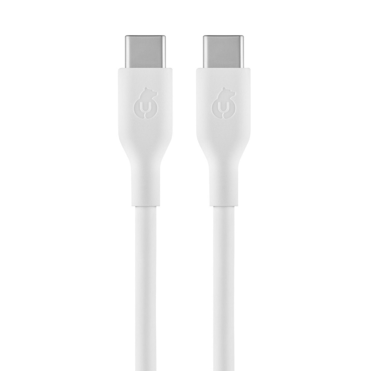 Кабель uBear Life USB-C на USB-C 1,2м Белый