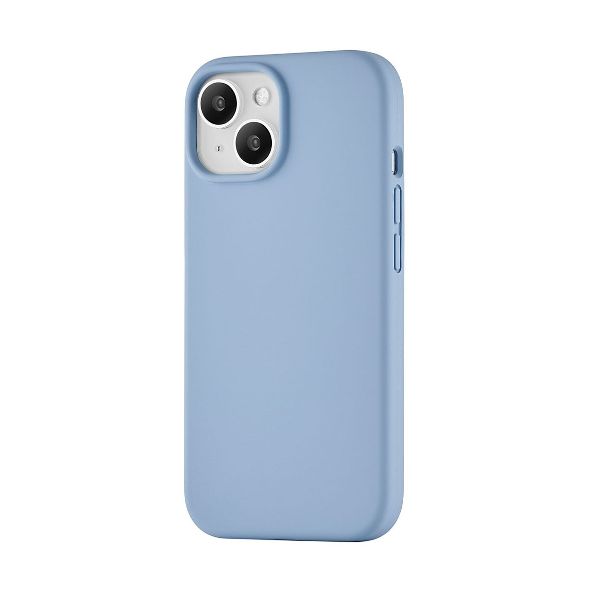 Купить Чехол защитный uBear Touch Case, силикон , софт-тач c поддержкой  MagSafe для iPhone 15 Голубой в Бишкеке, Кыргызстане, |Asia Store