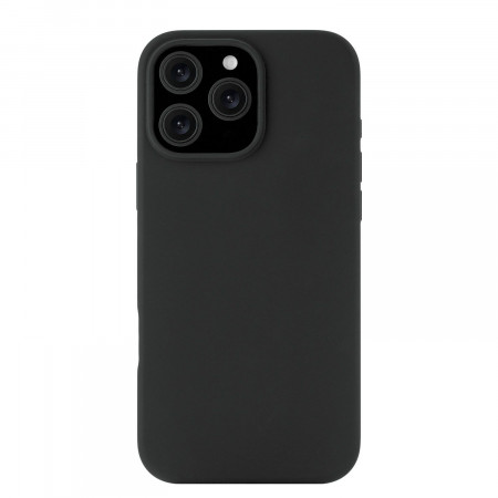 Чехол защитный uBear Touch Case, силикон , софт-тач c поддержкой MagSafe для iPhone 16 Pro Max Черный