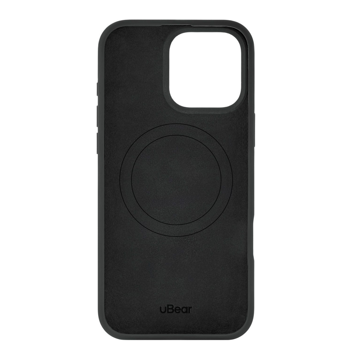 Чехол защитный uBear Touch Case, силикон , софт-тач c поддержкой MagSafe для iPhone 16 Pro Max Черный
