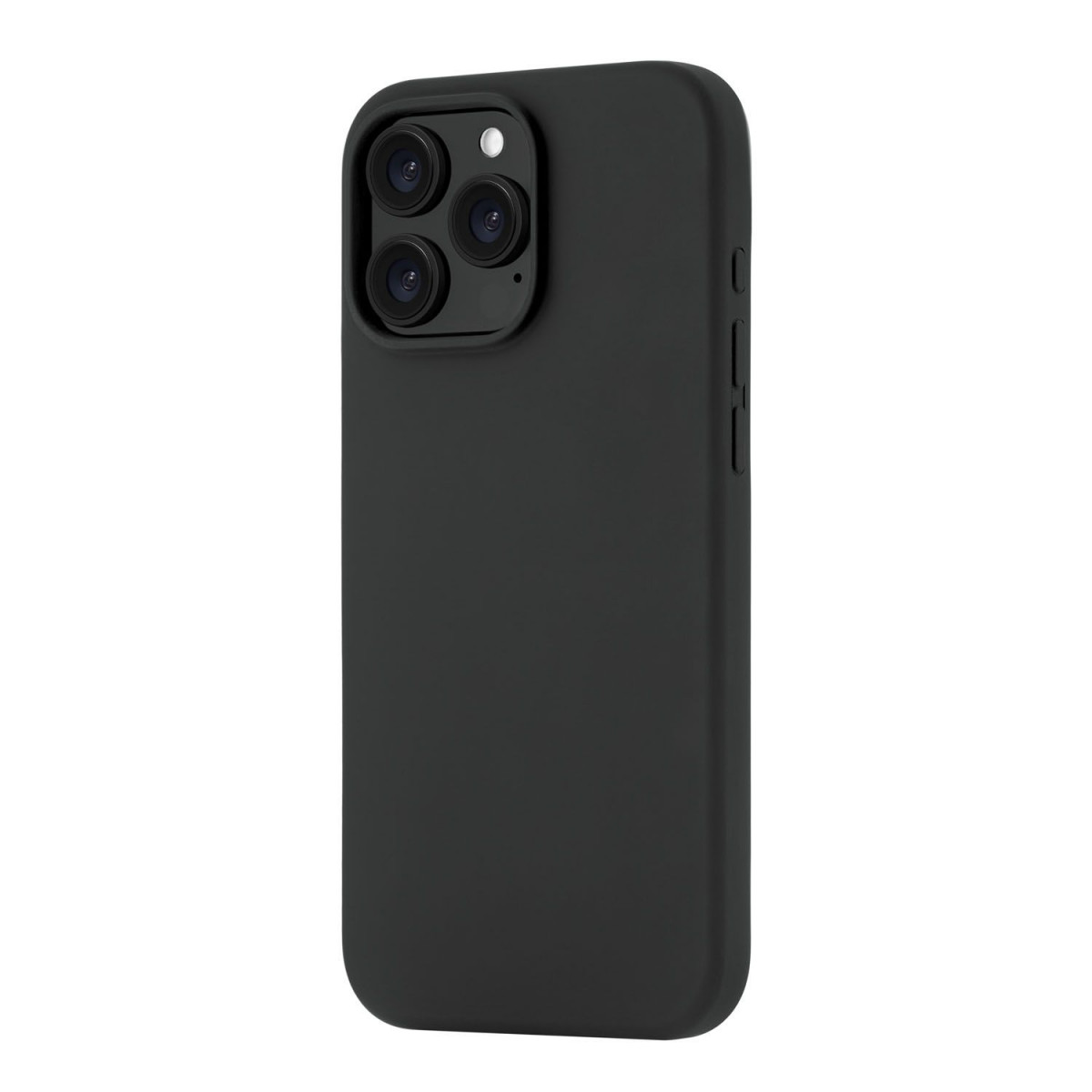 Чехол защитный uBear Touch Case, силикон , софт-тач c поддержкой MagSafe для iPhone 16 Pro Max Черный