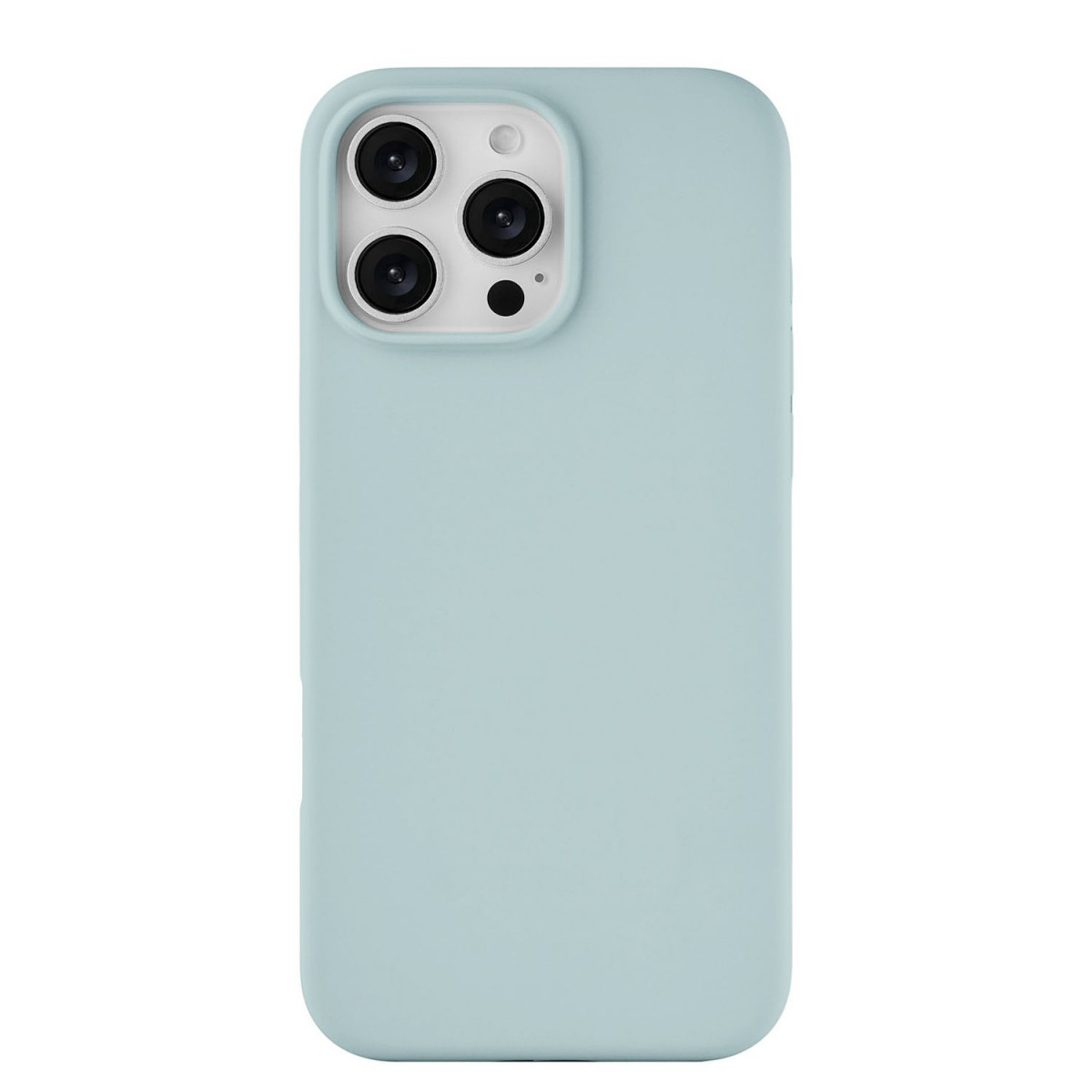 Чехол защитный uBear Touch Case, силикон , софт-тач c поддержкой MagSafe для iPhone 16 Pro "Холодная Мята"