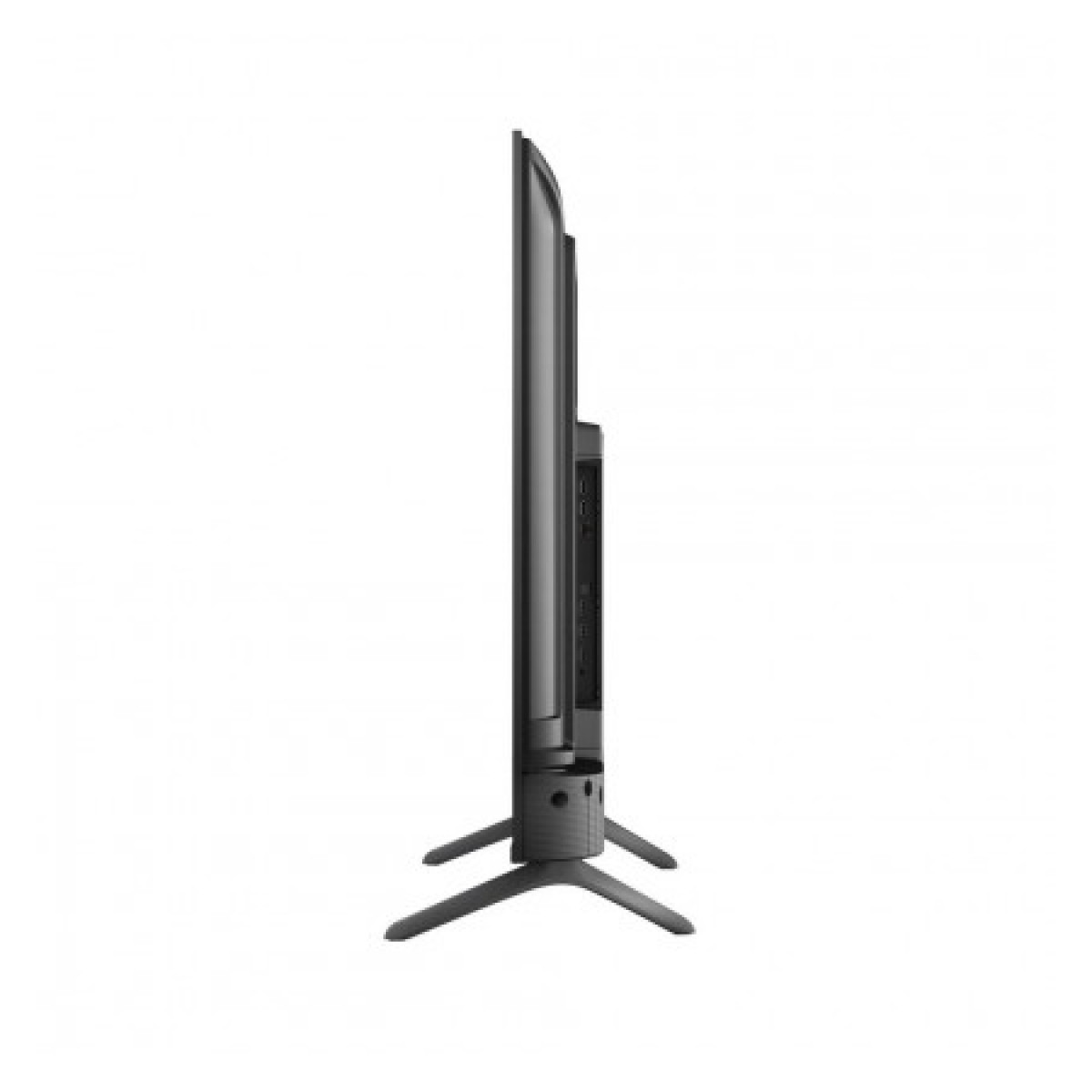Умный телевизор Яндекс ТВ Станция Бейсик с Алисой на YaGPT, 43", 4K Ultra HD, черный