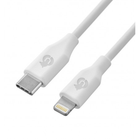 Кабель uBear Lifel Cable USB-C Lightning 1,2m Белый